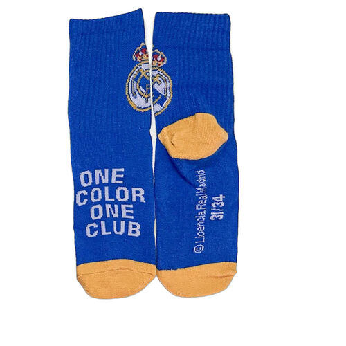 Hucha 4 pares calcetines Real Madrid