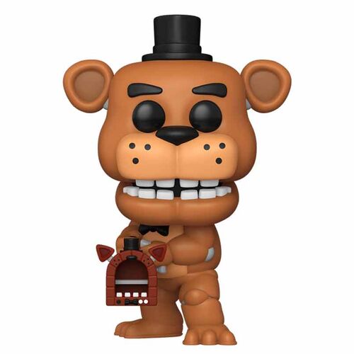 Figura POP Funko Fusion Five Nights at Freddys Freddy Fazbear with Pizza Launcher 5 + 1 Chase