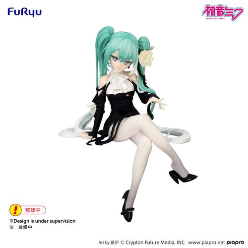 Figura Noodle Stopper Hatsune Miku Flower Fairy White Rose Character Vocal Series Hatsune Miku 14cm