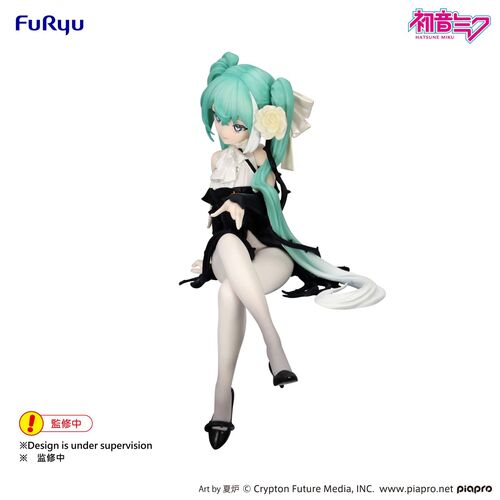 Figura Noodle Stopper Hatsune Miku Flower Fairy White Rose Character Vocal Series Hatsune Miku 14cm