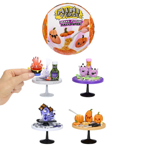 Capsula sorpresa Miniverse Make it Mini Halloween Beetlejuice surtido