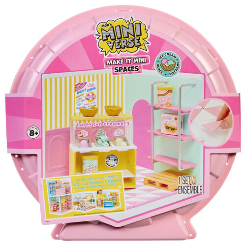 Playset Miniverse Make It Mini Spaces Heladeria