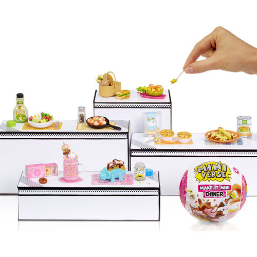 Capsula sorpresa Miniverse Make It Mini Diner series 4 surtido