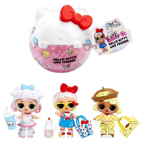 Capsula sorpresa L.O.L. Surprise Loves Hello Kitty & Friends surtido