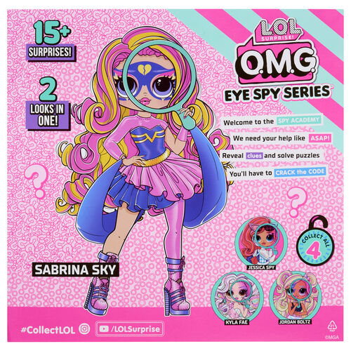 Muñeca Superheroina OMG Eye Spy L.O.L. Surprise