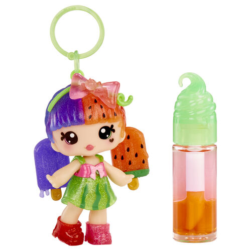 Muñeca Mini + brillo de labios Combo Sabor Misterioso Yummiland surtido