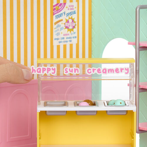 Playset Miniverse Make It Mini Spaces Heladeria