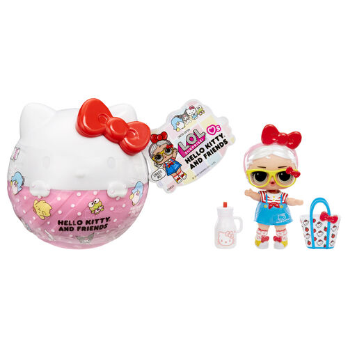 Capsula sorpresa L.O.L. Surprise Loves Hello Kitty & Friends surtido