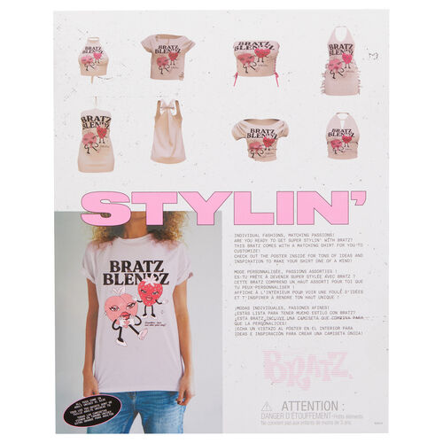 Muñeca Cloe Stylin + Camiseta Bratz