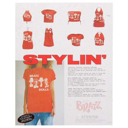 Muñeca Jade Stylin + Camiseta Bratz