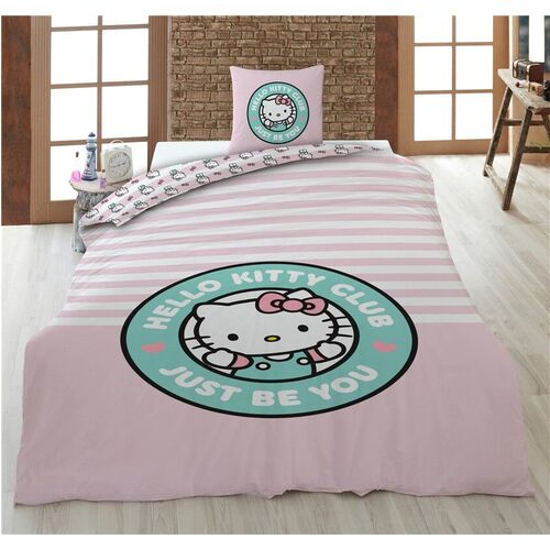 Hello Kitty policotton duvet cover bed 90cm