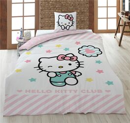 Hello Kitty cotton duvet cover bed 90cm