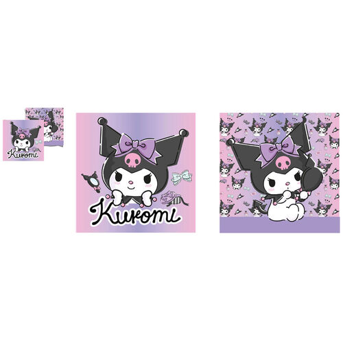 Hello Kitty Kuromi cushion