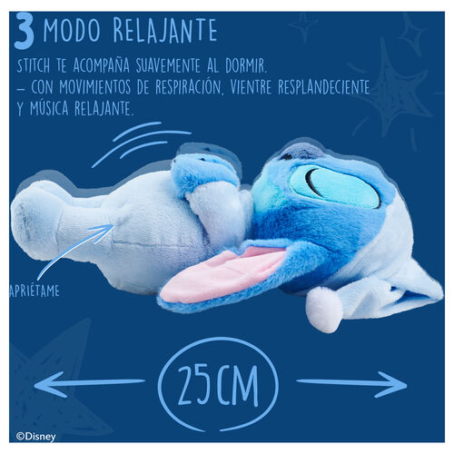 Disney Stitch Sleepy plush toy 31cm with sound
