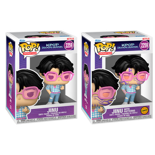 POP figure Kpop Demon Hunters Jinu 5 + 1 Chase