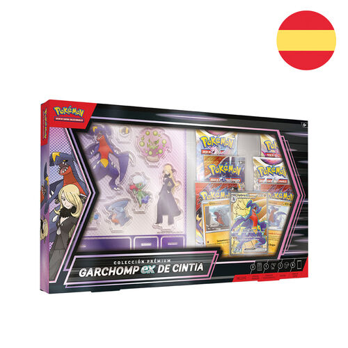 Blister cartas Garchomp ex Cynthia Pokemon español