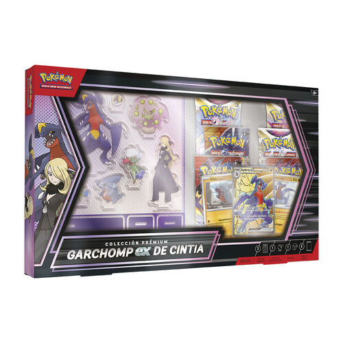 Blister cartas Garchomp ex Cynthia Pokemon español