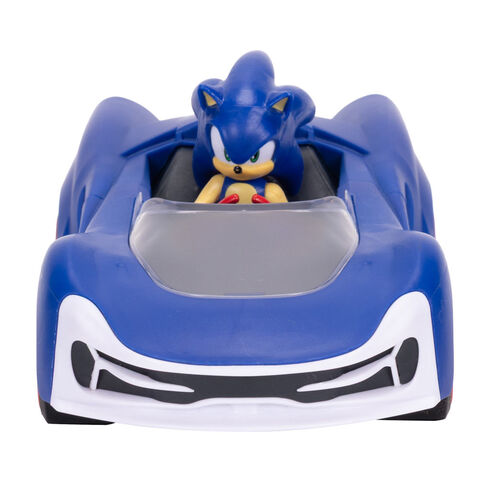 Vehiculo + figura Sonic the Hedhehog 7cm surtido