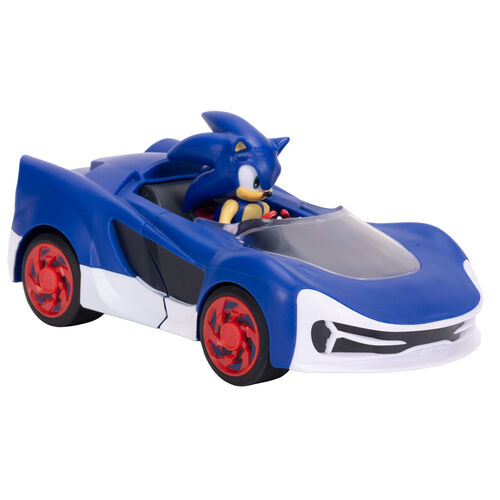 Vehiculo + figura Sonic the Hedhehog 7cm surtido