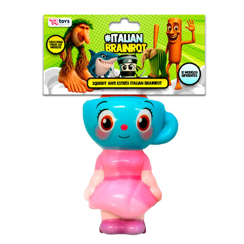 Figura Squishy Italian Brainrot 11cm surtido