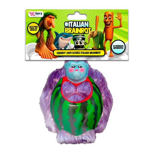Figura Squishy Italian Brainrot 11cm surtido