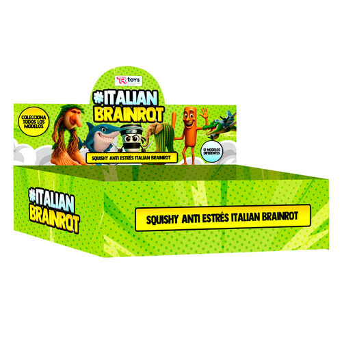 Figura Squishy Italian Brainrot 11cm surtido