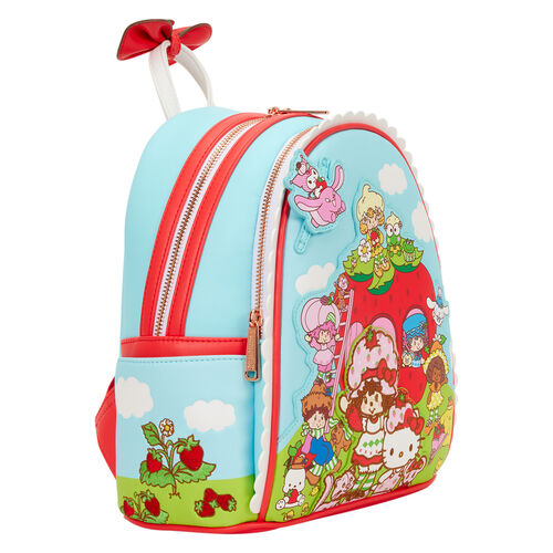 Mochila Shortcake Scented Hello Kitty & Friends x Strawberry Loungefly 26cm