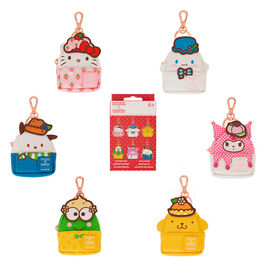 Llavero mini mochila Mystery hortcake Scented Hello Kitty & Friends x Strawberry Loungefly surtido