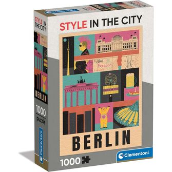 Puzzle Berlin Style in the City 1000pzs
