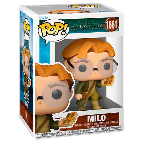POP figure Atlantis The Lost Empire Milo