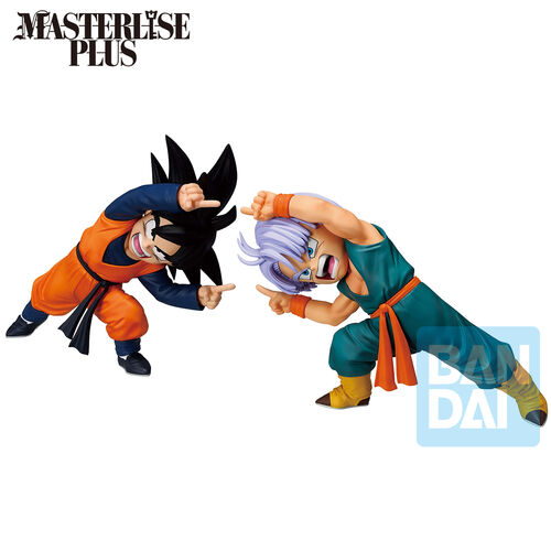 Dragon Ball Z Masterlise Battle of the Super Saiyan Son Goten & Trunks set 2 Ichibansho figures 9cm