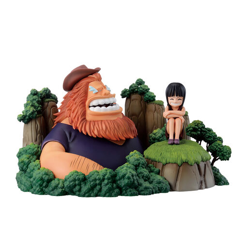 One Piece Dramatic Memories Saul & Robin figure 13cm