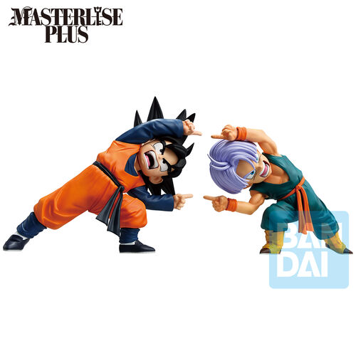 Dragon Ball Z Masterlise Battle of the Super Saiyan Son Goten & Trunks set 2 Ichibansho figures 9cm