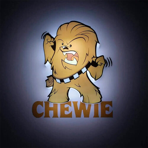 Star Wars Chewie 3D Light FX mini lamp