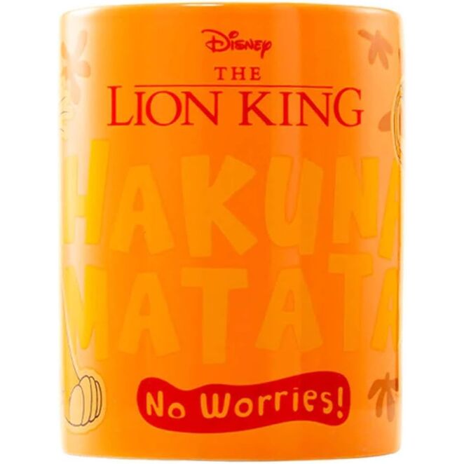 Disney The Lion King Mug with teddy bear cover 440ml