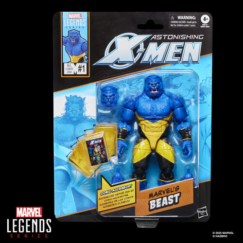 Figura Beast X-Men Astonishing Marvel Legends Series 15cm