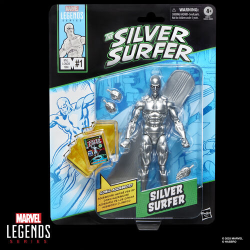 Marvel Legends Series The Silver Surfer - Silver Surfer figure 15cm