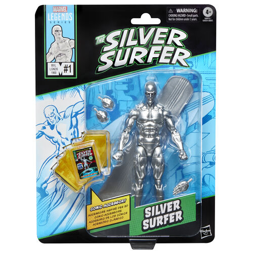 Marvel Legends Series The Silver Surfer - Silver Surfer figure 15cm