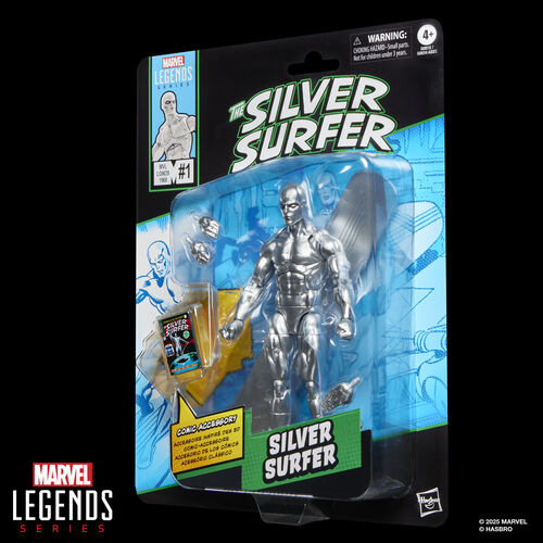 Marvel Legends Series The Silver Surfer - Silver Surfer figure 15cm