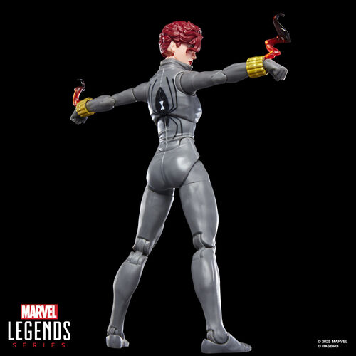 Figura Viuda Negra Black Widow Marvel Legends Series 15cm