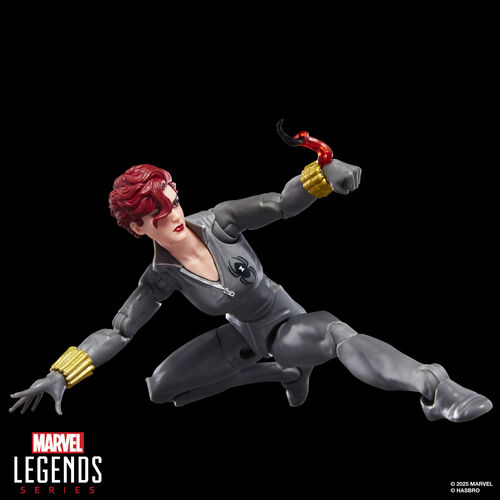 Figura Viuda Negra Black Widow Marvel Legends Series 15cm