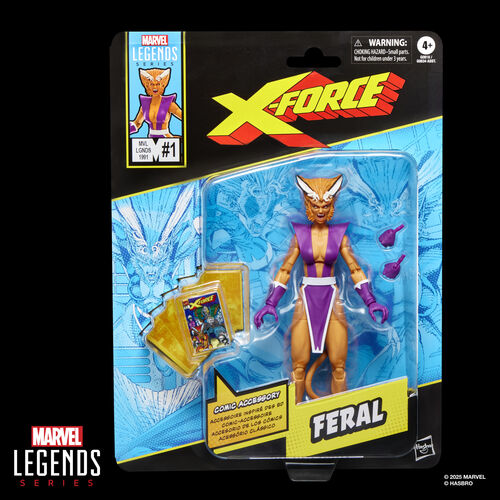 Marvel Legends Series X-Force Feral figure 15cm