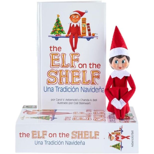 Spanish The Elf On the Shelf girl Story + Doll set