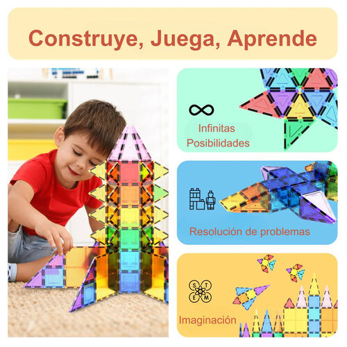 Bloques magneticos 61pzs