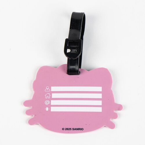 Hello Kitty Travel label
