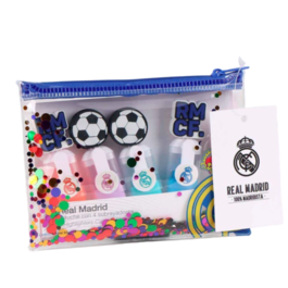 Estuche 4 subrayadores Real Madrid surtido