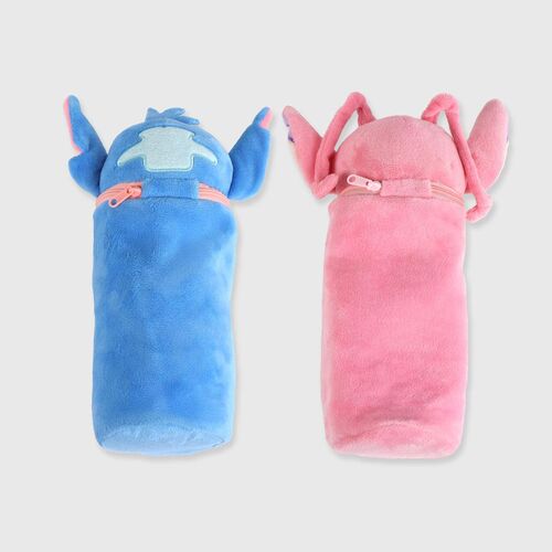 Disney Stitch assorted plush pencil case