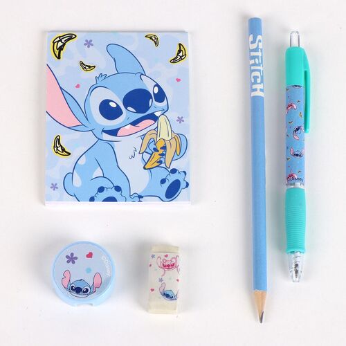 Disney Stitch assorted plush pencil case