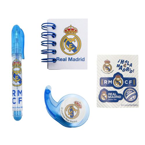 Real Madrid Stationery mini backpack set