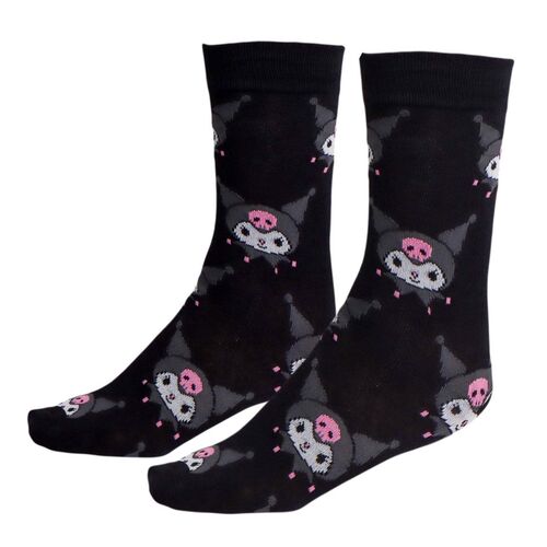 Set 3 calcetines Kuromi Hello Kitty adulto